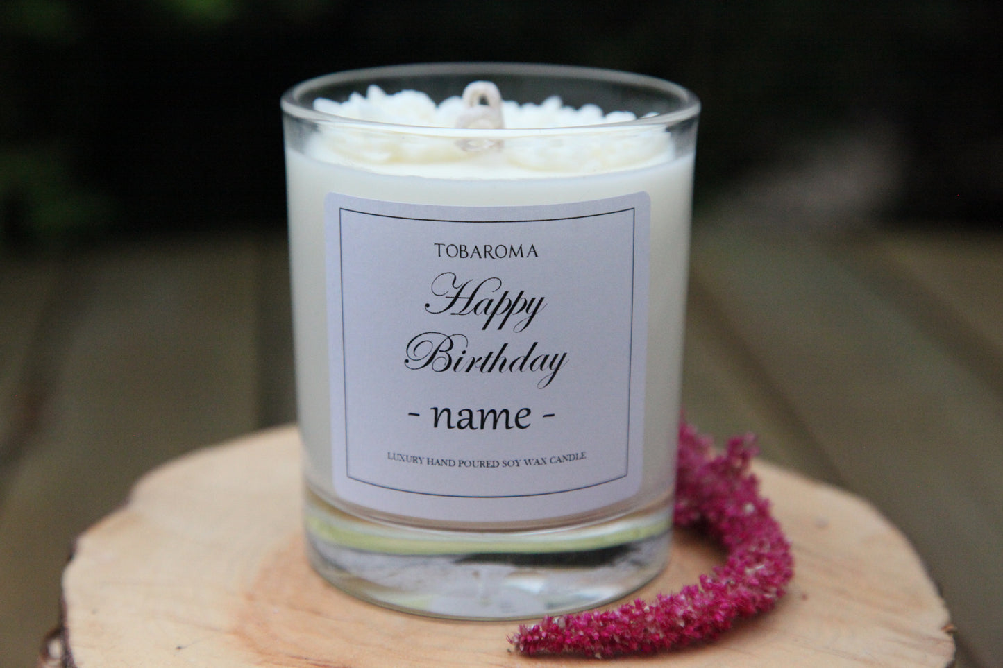 Personalised Candles