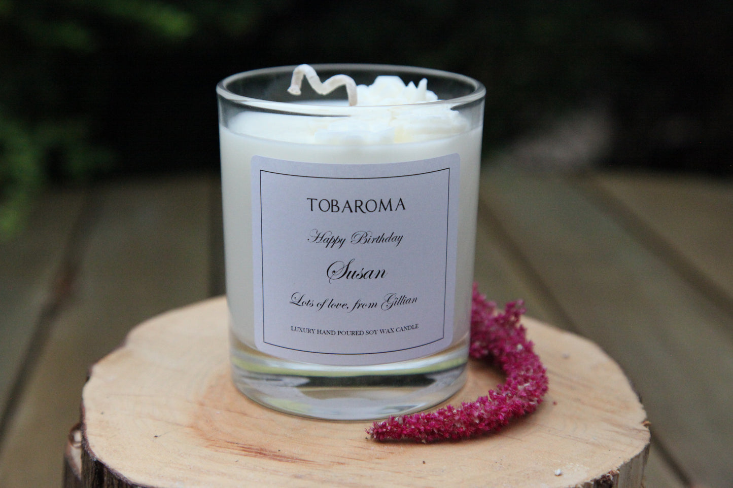 Personalised Candles